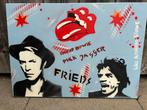 Kunstwerk Mick Jagger/David Bowie, Ophalen of Verzenden