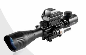 Combi scope richtkijker 4-12x50 holo sight en laser NU € 105 beschikbaar voor biedingen
