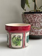 Zweeds vintage steengoed potje - Anita Nylund - jaren 60, Gebruikt, Overige typen, Ophalen of Verzenden, Overige stijlen