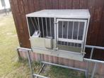 Konijnenhok RVS, Dieren en Toebehoren, Minder dan 60 cm, Gebruikt, Minder dan 75 cm, Ophalen of Verzenden
