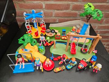 Playmobil 5024 speeltuin met extra setjes beschikbaar voor biedingen
