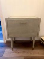 2 vintage retro nachtkastjes, Ophalen, Gebruikt, 55 tot 70 cm, 45 tot 65 cm