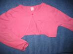 Roze bolero, 116, Dopodopo, Ophalen of Verzenden, Zo goed als nieuw, Meisje, Trui of Vest