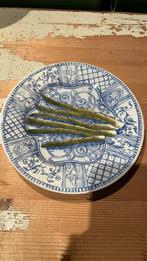 Gien JARDIN BLEU asperges, Ophalen of Verzenden, Overige stijlen, Bord(en)