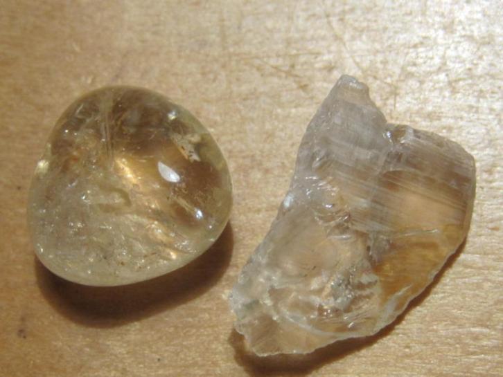 ede. ruwe & bewerkte edelsteen CITRIEN (2), Sieraden, Tassen en Uiterlijk, Edelstenen, Nieuw, Verzenden