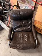 Oberman 601 Jan de Bouvrie, Huis en Inrichting, Fauteuils, Ophalen, Gebruikt, 50 tot 75 cm, Leer