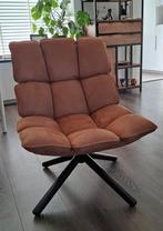 Draaistoel,fauteuil Cocgnac, Alcatare stof, Huis en Inrichting, Fauteuils, Ophalen of Verzenden, Zo goed als nieuw