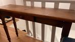 Antieke houten console tafel met lade, Ophalen
