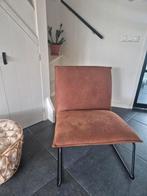 Fauteuil cognac, Huis en Inrichting, Ophalen, Overige materialen, Gebruikt, Bruin