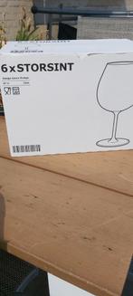 6 wijnglazen  nieuw, Verzamelen, Glas en Borrelglaasjes, Ophalen, Nieuw, Overige typen