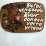 ARBORANDA WANDBORD MET SPREUK, Antiek en Kunst, Ophalen of Verzenden