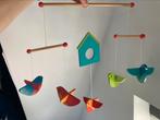 Houten mobiel vogels kleurrijk, Ophalen, Zo goed als nieuw, Overige typen