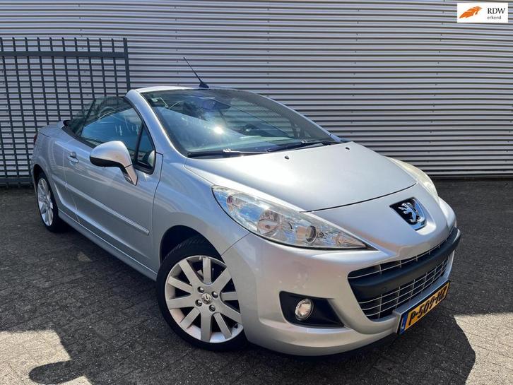Peugeot 207 CC 1.6 VTi Noir & Blanc|Cruise|Navi|Airco|PDC|Le, Auto's, Peugeot, Bedrijf, Te koop, ABS, Airbags, Airconditioning
