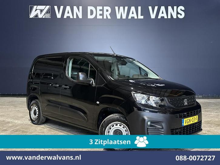 Peugeot Partner 1.5 BlueHDI L1H1 Euro6 Airco | 3-Zits | Appl, Auto's, Bestelauto's, Bedrijf, Te koop, ABS, Airconditioning, Alarm