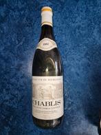 Zeldzame vintage Chablis 1982 - Grand Vin de Bourgogne, Ophalen of Verzenden, Gebruikt, Frankrijk, Witte wijn