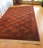 Perzisch tapijt - Oosters vloerkleed wol vintage Afghaans -, Gebruikt, Bruin, 200 cm of meer, Ophalen of Verzenden