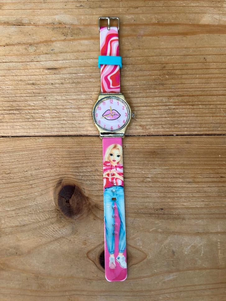 Topmodel horloge, Sieraden, Tassen en Uiterlijk, Horloges | Kinderen, Zo goed als nieuw, Jongen of Meisje, Roze, Ophalen