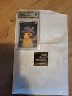 Gobal trading pikachu van gogh eerste serie graded, Nieuw, Ophalen of Verzenden, Losse kaart