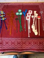 23 Vintage Roerstaafjes Collectie, Ophalen of Verzenden, Gebruikt