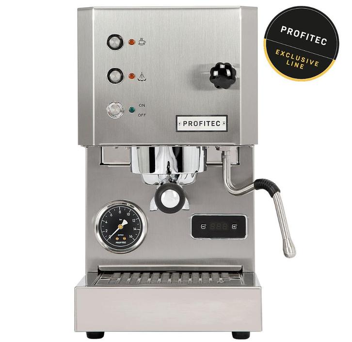 Profitec Go Brushed, Witgoed en Apparatuur, Koffiezetapparaten, Nieuw, Gemalen koffie, Espresso apparaat, Afneembaar waterreservoir