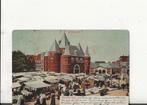 Amsterdam Nieuwmarkt naar Marrum H Speelman 3 juli 1905, Verzenden, Voor 1920, Gelopen, Noord-Holland