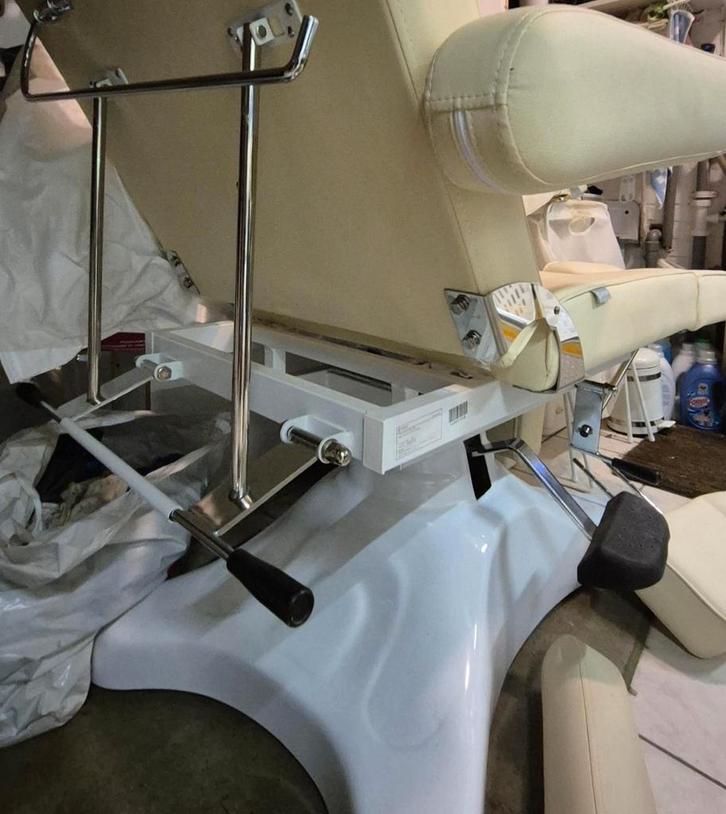 Hydraulische behandelstoel, Sport en Fitness, Gezondheidsproducten en Wellness, Overige typen, Ophalen