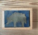 Antieke Houten Dierenpuzzels - Set van 2, Ophalen of Verzenden, Zo goed als nieuw, Van hout, Minder dan 10 stukjes