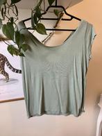 Forever 21 licht groen topje gekruisde banden op rug maat M, Maat 38/40 (M), Ophalen of Verzenden, Zo goed als nieuw, Groen