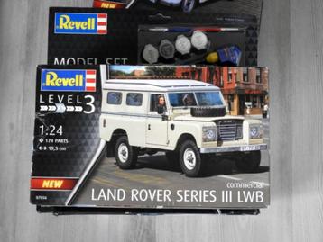 Revell Landrover Series III LWB modelbouwset 1/24 beschikbaar voor biedingen