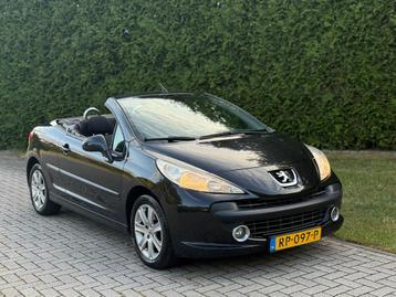 Peugeot 207 1.6 16V CC 88KW 2008 Zwart beschikbaar voor biedingen