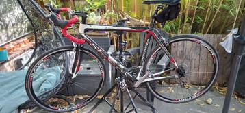Sensa Lombardia Ultimo Full Carbon racefiets 54 cm + Garmin beschikbaar voor biedingen