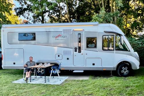 Cartago chic-e line 51QB (wit,dubbelasser, tot 5400 kilo), Caravans en Kamperen, Campers, Particulier, Integraal, tot en met 2