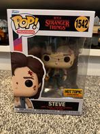 Funko pop Stranger Things Steve 1542 Hot topic, Verzenden, Zo goed als nieuw