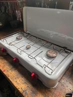 3 pits gasstel met vol gasflesje 901, Caravans en Kamperen, Kampeeraccessoires, Ophalen of Verzenden, Gebruikt