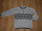 Lekkere warme trui met Noors patroon mt. L C&A, Maat 52/54 (L), Beige, Zo goed als nieuw, C&A