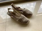 Mark Adam glanzende beige espadrillesmaat 40, Beige, Ophalen of Verzenden, Zo goed als nieuw, Espadrilles of Moccasins