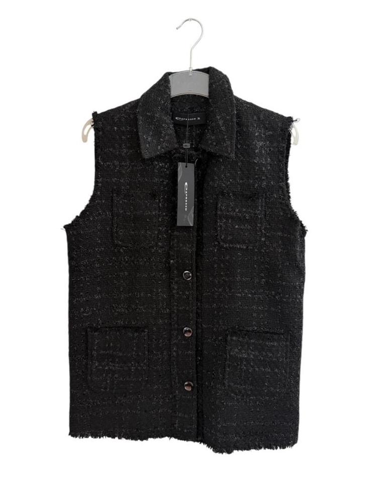 Nukus vest NIEUW S, Kleding | Dames, Truien en Vesten, Nieuw, Maat 36 (S), Zwart, Ophalen of Verzenden