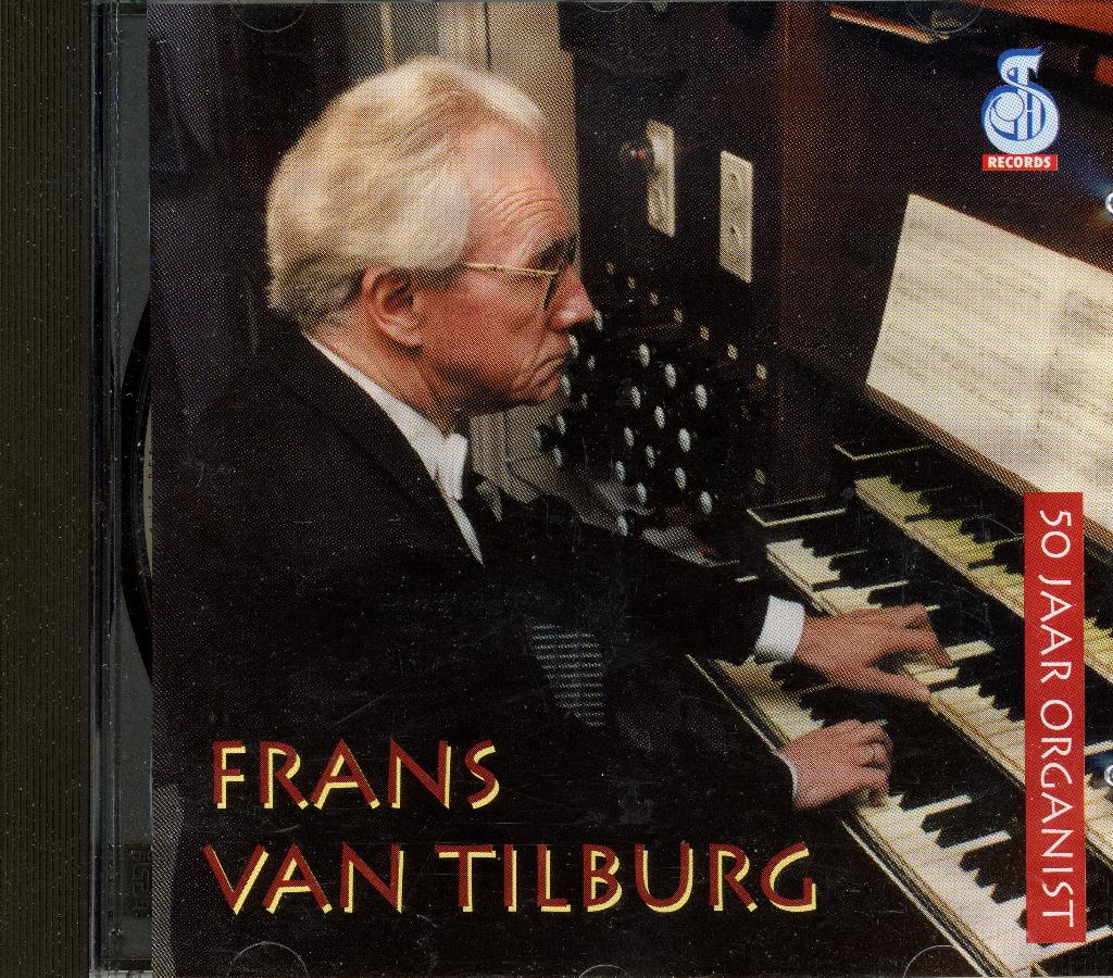 Frans van Tilburg - 50 jaar organist, Ophalen of Verzenden, Zo goed als nieuw, Koren of Klassiek