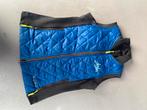 Blauwe bodywarmer maat 128, Kleding | Heren, Bodywarmers, Ophalen of Verzenden, Zo goed als nieuw, Overige maten, Blauw