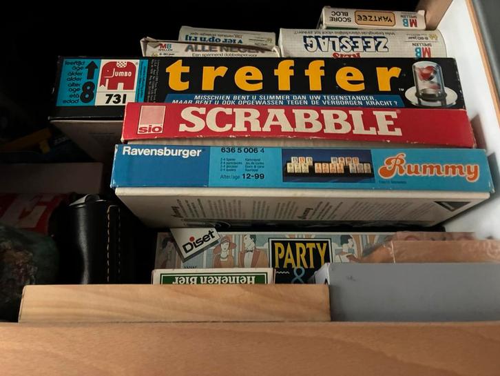 Spellen, diversen, Hobby en Vrije tijd, Gezelschapsspellen | Overige, Zo goed als nieuw, Ophalen