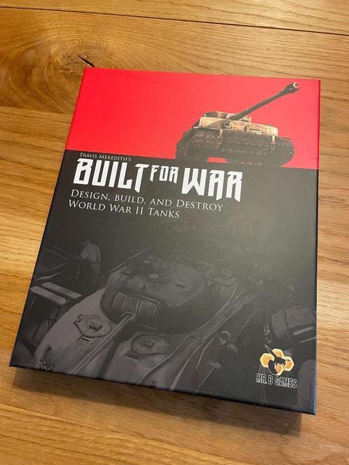 Built for War (Kickstarter), Hobby en Vrije tijd, Gezelschapsspellen | Bordspellen, Zo goed als nieuw, Een of twee spelers, Drie of vier spelers
