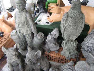 restant voorraad betonnen nieuwe tuin beelden beschikbaar voor biedingen