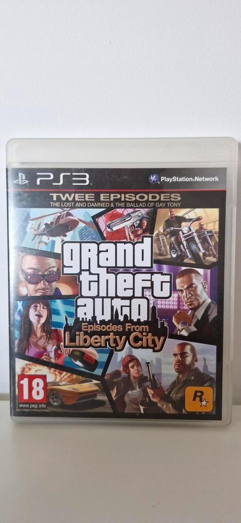 playstation 3 GTA episode from liberty city, Spelcomputers en Games, Games | Sony PlayStation 3, Zo goed als nieuw, 1 speler, Vanaf 18 jaar