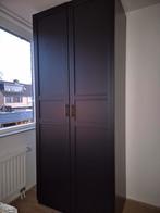 Ikea Pax kast 100x58x236 - zwart/bruin houtlook, Ophalen, Overige materialen, Gebruikt, 100 tot 150 cm
