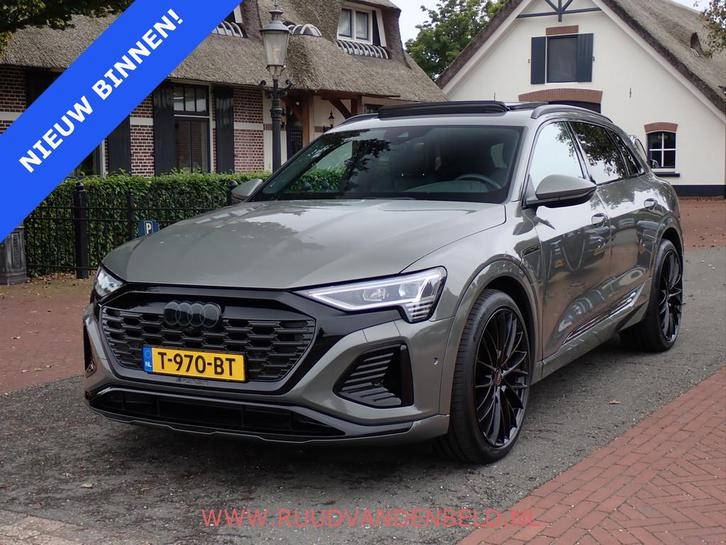 Audi Q8 e-tron 50 QUATTRO S-LINE 93%SOH 22''/ACC/PANODAK/CAM, Auto's, Audi, Bedrijf, Te koop, Q8 e-tron, 4x4, ABS, Achteruitrijcamera