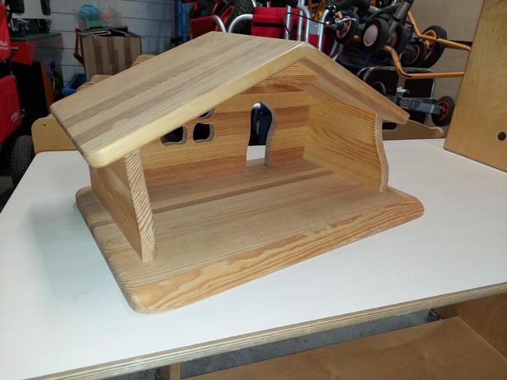 Speelboerderij / kerststal (Montessori / antroposofisch), Kinderen en Baby's, Speelgoed | Houten speelgoed, Zo goed als nieuw