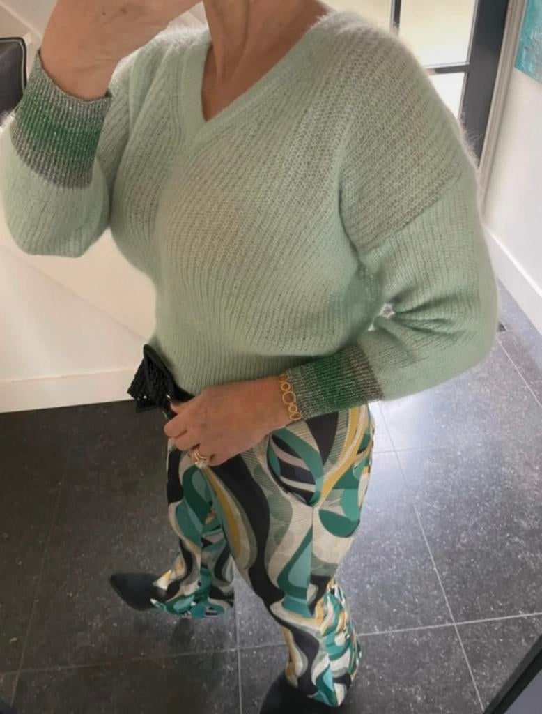 Essentiel Antwerp, prachtige/aparte mintkleurige mohair trui, Kleding | Dames, Truien en Vesten, Ophalen of Verzenden, Nieuw, Maat 36 (S)