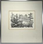 190. Ets, Han van Hagen – “Weegbree-Ganzevoet”, 1976, Antiek en Kunst, Kunst | Etsen en Gravures, Ophalen of Verzenden