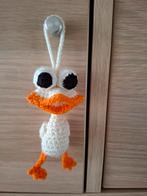 Zelfgemaakte lelijke Eendjes sleutelhangers, Ophalen of Verzenden, Nieuw, Materiaal