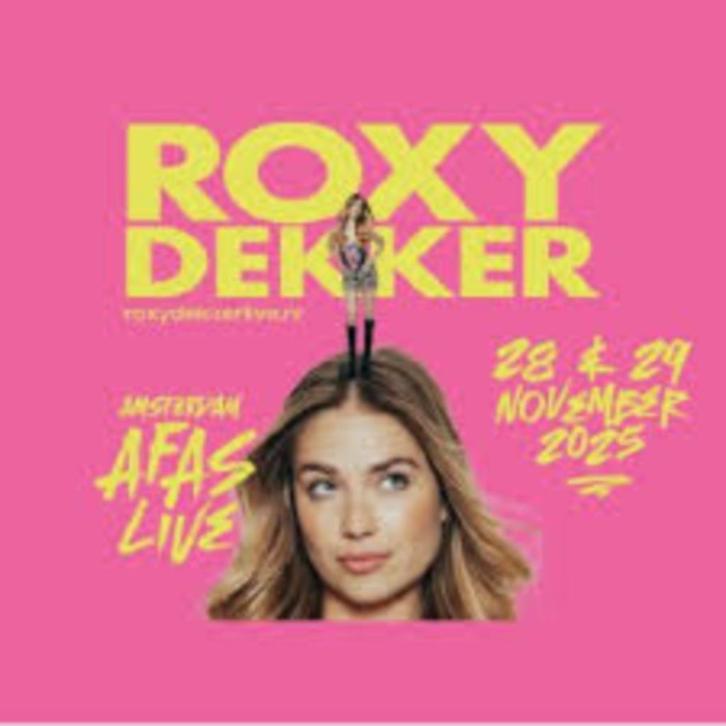 Roxy Dekker AVOND ZAT 29 november RUILEN voor MIDDAG, Tickets en Kaartjes, Concerten | Nederlandstalig, Drie personen of meer